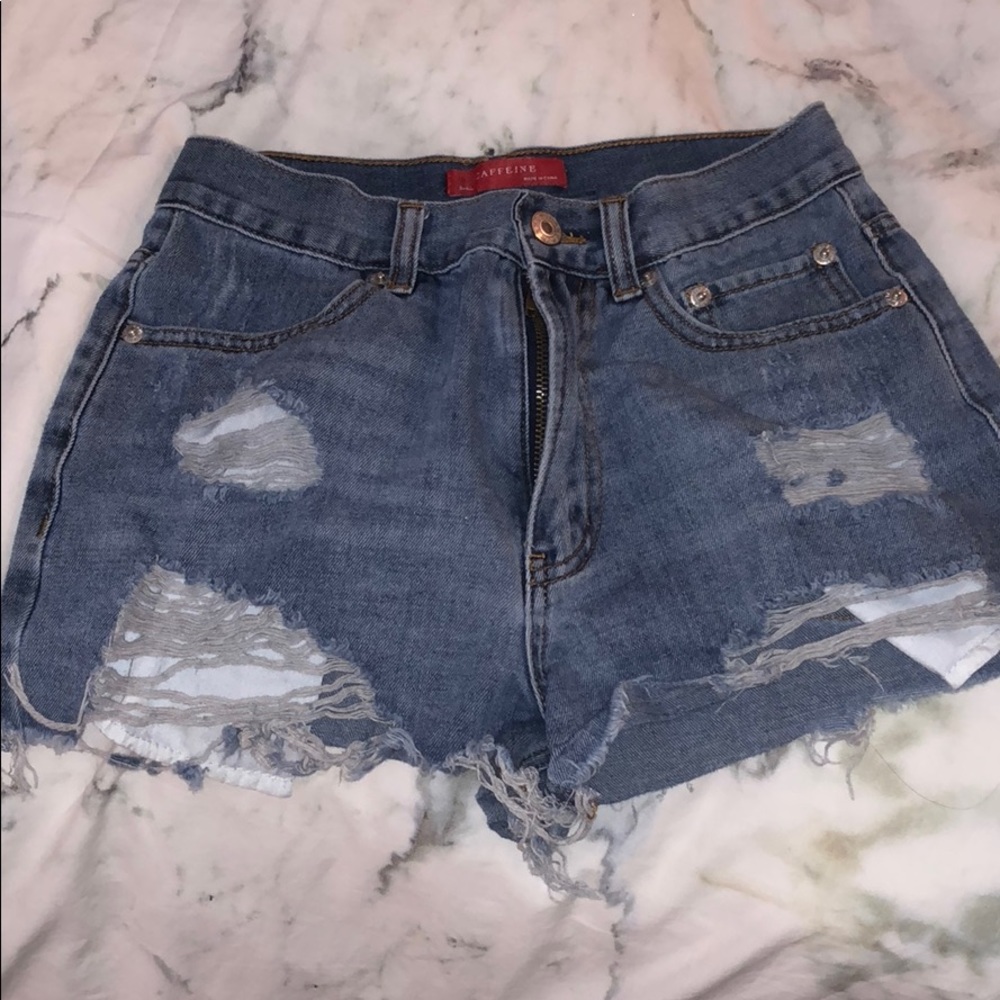 New jean shorts